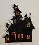 Haunted house hat patch