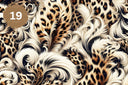 Feather Leopard Vol. 2 Vinyl collection- 12x12 vinyl sheets-20 designs available