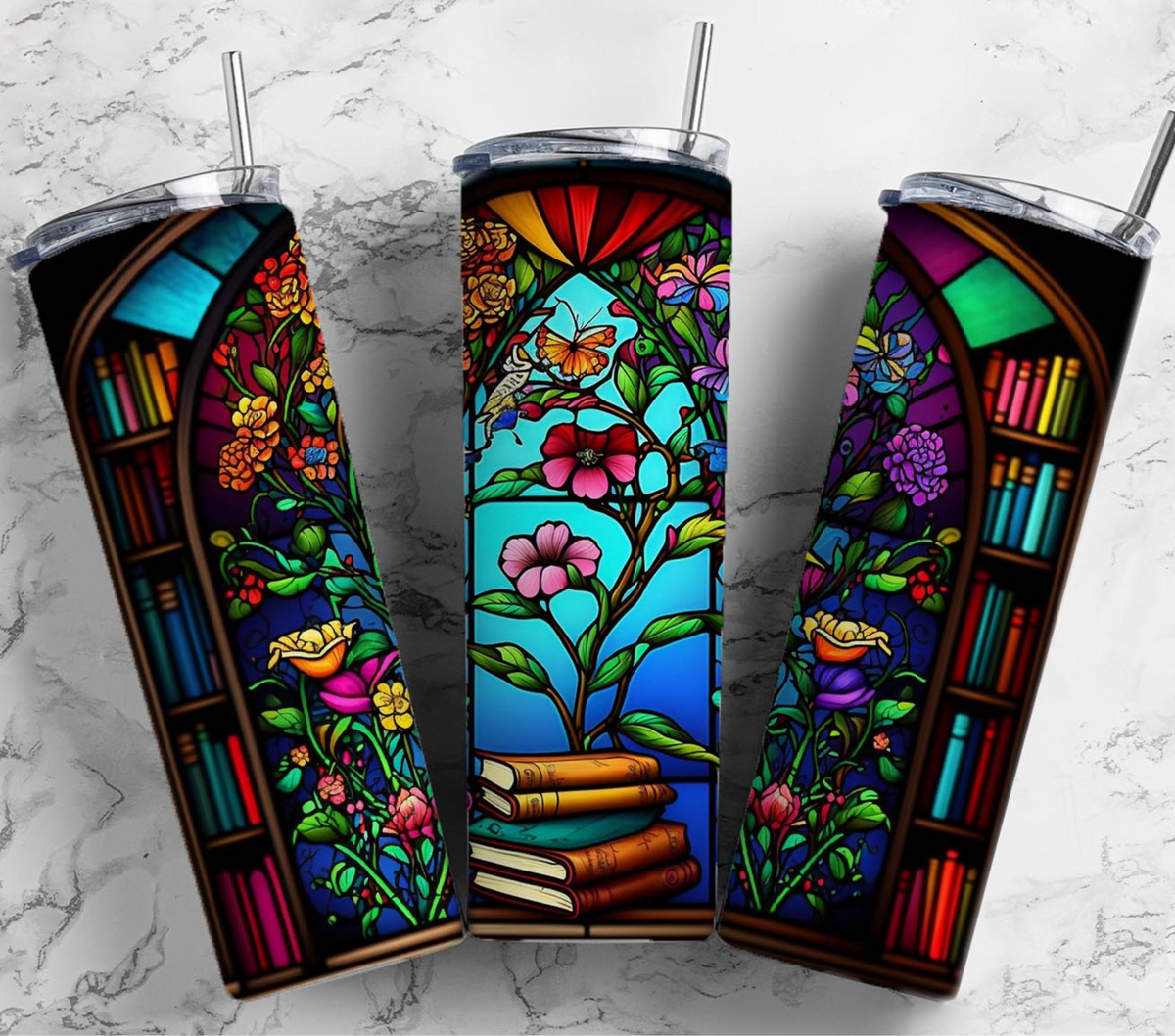 Stained Glass vinyl wrap Collection- 30 Designs