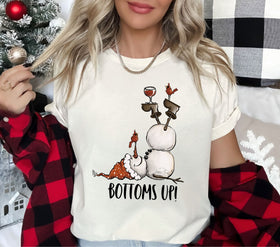 Tipsy Snowmen DTF Shirt Transfers