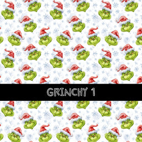Grinchy vinyl sheets 16 designs to choose from