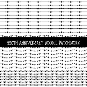 250th Anniversary Doodle Patchwork Set