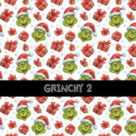 Grinchy vinyl sheets 16 designs to choose from
