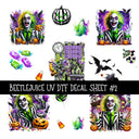 Bettlejuice UV DTF Decal sheets 3 designs available