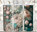 3D Flowers and Roses Vinyl Tumbler wraps- 14 Designs