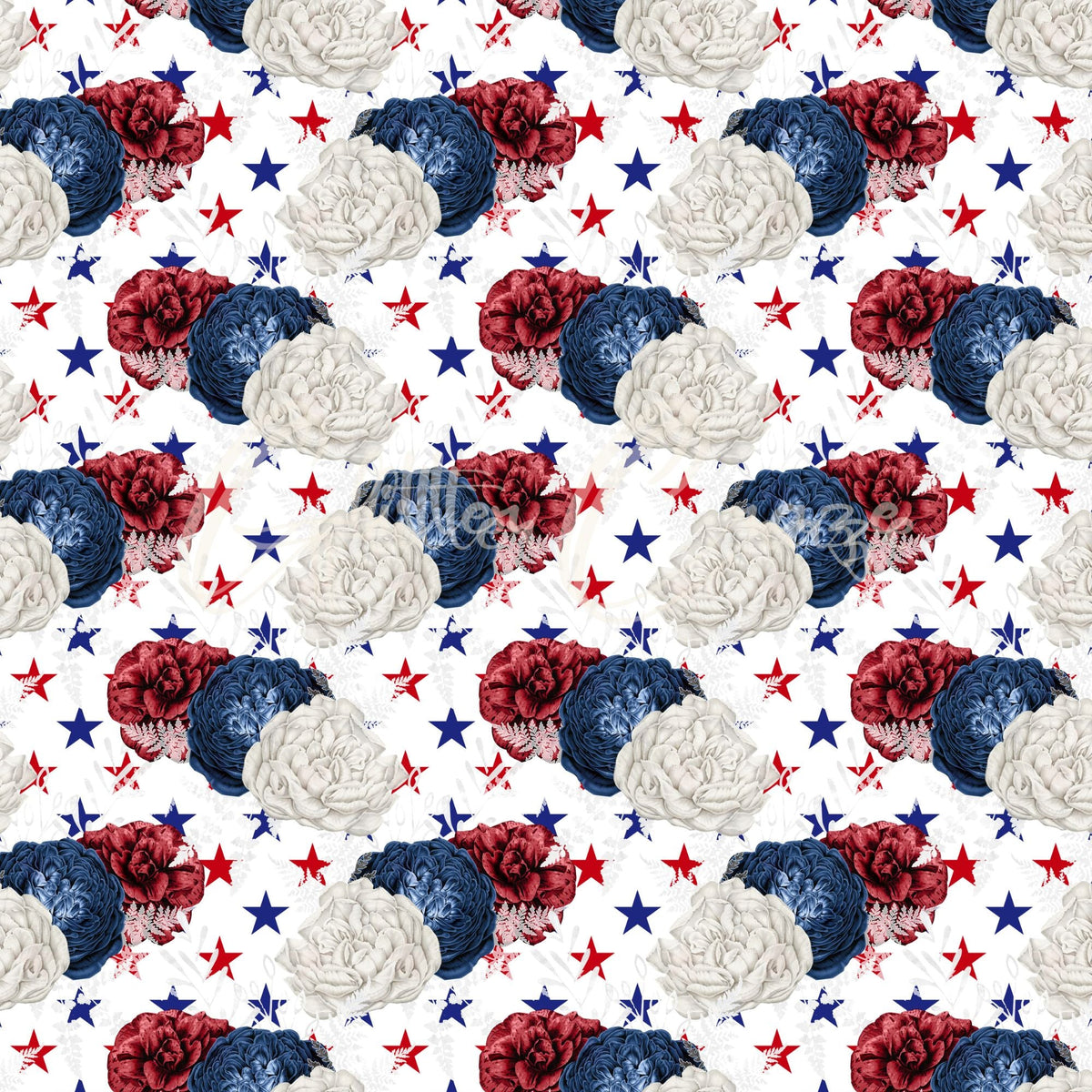 4th of July 12x12 vinyl sheets- 30 patterns