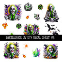 Bettlejuice UV DTF Decal sheets 3 designs available