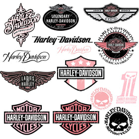 Motorcycle UV DTF Decal accent Sheet 10x10 2 Designs