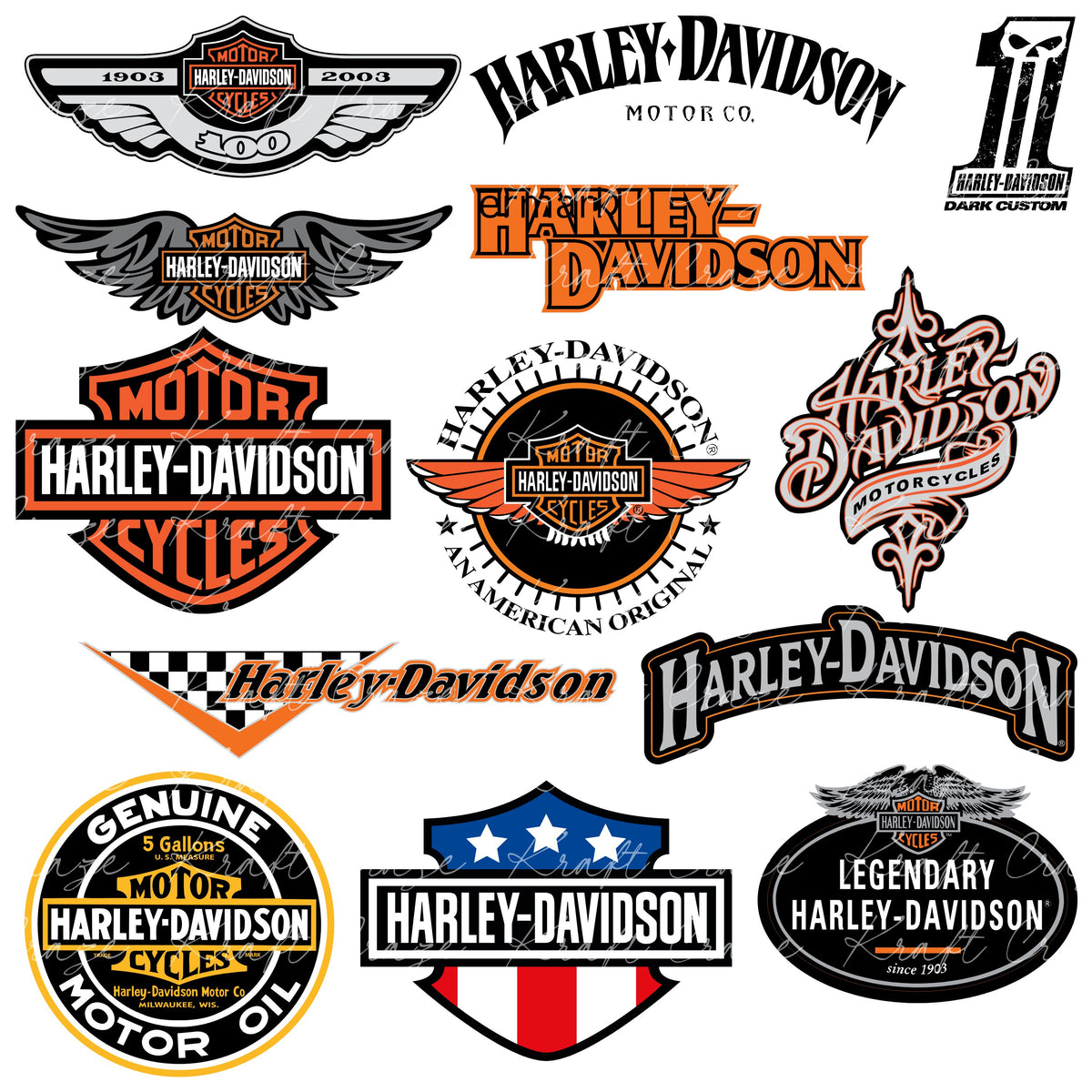 Motorcycle UV DTF Decal accent Sheet 10x10 2 Designs