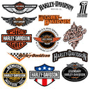 Motorcycle UV DTF Decal accent Sheet 10x10 2 Designs