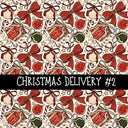 Christmas Delivery Collection vinyl sheets 2 Patterns to choose from
