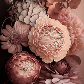 Bougie floral wraps- 6 Designs