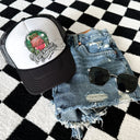 Watermelon Moonshine DTF hat transfers