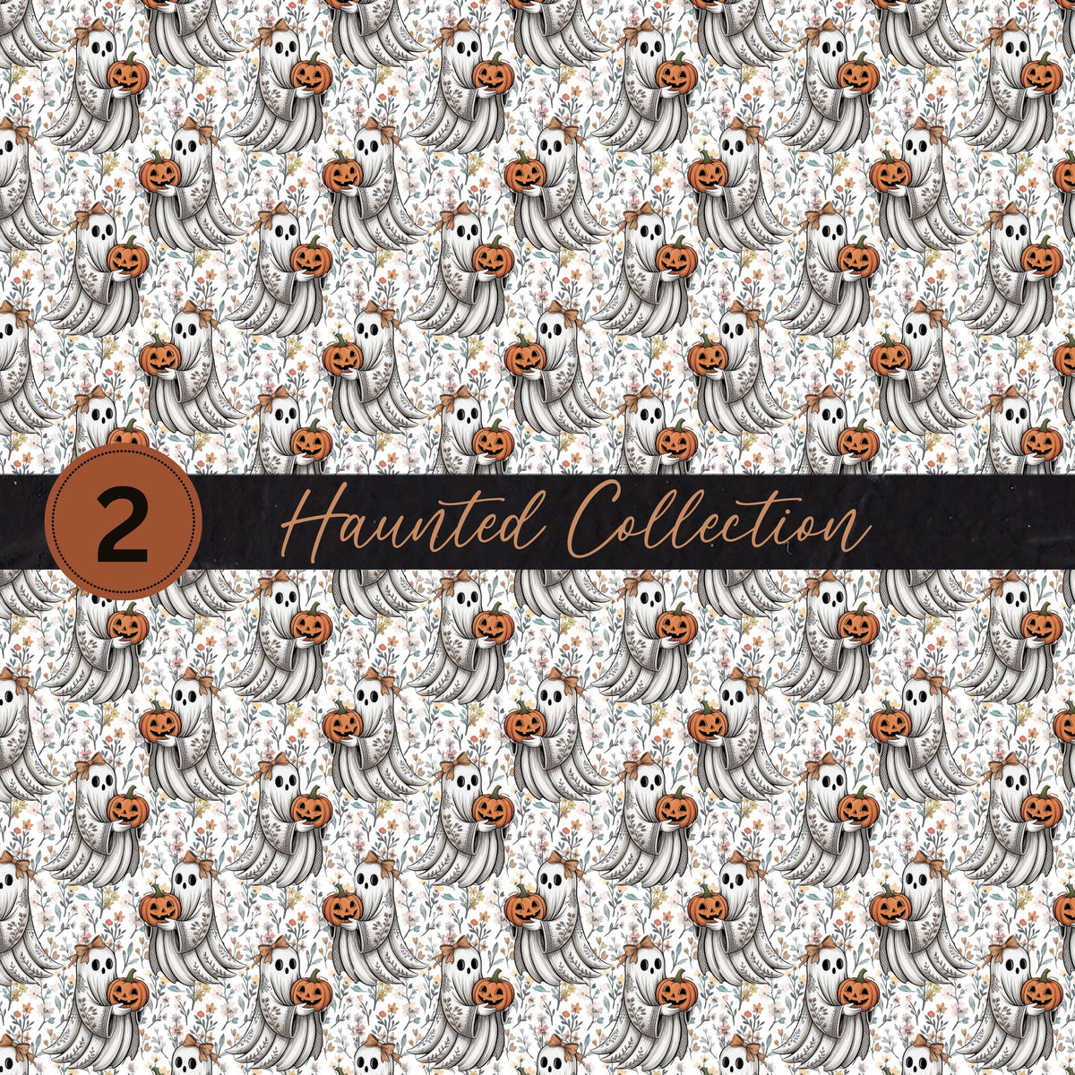 Haunted Vinyl collection- 12x12 vinyl sheets-9 designs available