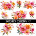 Tropic Crush Collection 14 Coordinating UV Decal sheets to choose from