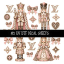 Bougie Nutcracker LV UV DTF Decal sheets 11 Designs available