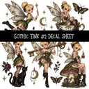 Gothic Tink UV DTF Decal sheets 10 Designs available