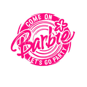 Barbie UV DTF Decals 5 designs