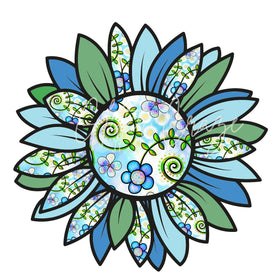 Flower Power Sunflower Downloads 6 designs