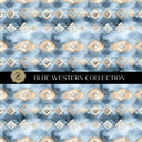 Blue Western Vinyl collection- 12x12 vinyl sheets-16 designs available