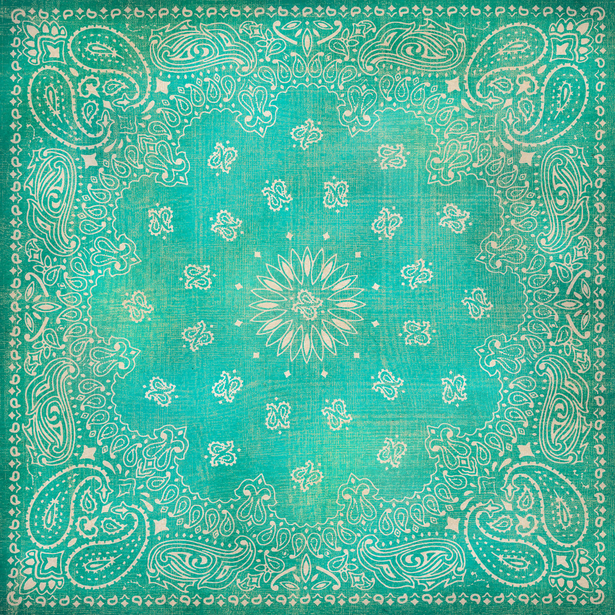 Vintage Bandana Collection Vinyl collection- 12x12 vinyl sheets-18 designs available