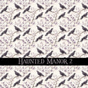 Haunted Manor Vinyl collection- 12x12 vinyl sheets-16 designs available
