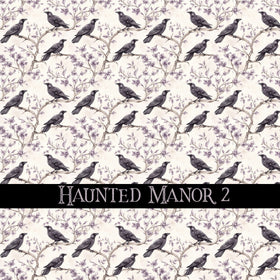 Haunted Manor Vinyl collection- 12x12 vinyl sheets-16 designs available