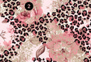 Flowers, Leopard and Lace vinyl collection- 12x12 sheets- 4 designs available