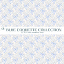Blue Coquette Collection Vinyl collection- 12x12 vinyl sheets-20 designs available