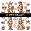 Bougie Nutcracker Chanel UV DTF Decal sheets 11 Designs available