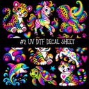 Let's Be Frank UV DTF Decal sheets 11 Designs available