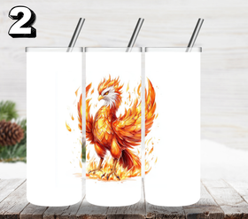 Fire of a Phoenix UV DTF Decal