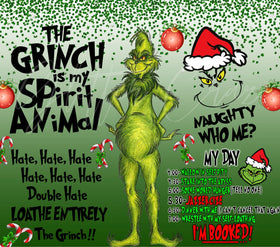 More Grinch wraps