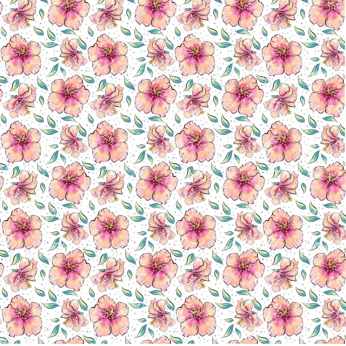 Mermaid Summer Collection 12x12 Vinyl Sheets- 10 Designs Available