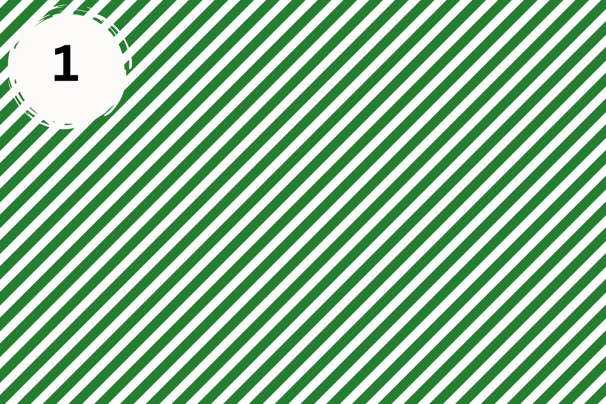 Candy Cane vinyl collection- 12x12 sheets- 16 designs available