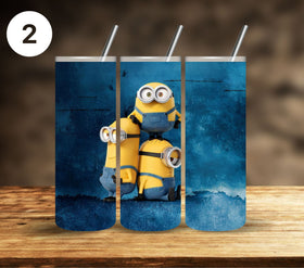 Minion Vinyl tumbler wraps- 10 Designs