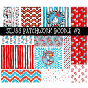 Seuss Doodle Patchwork Sets 2 sets to choose from