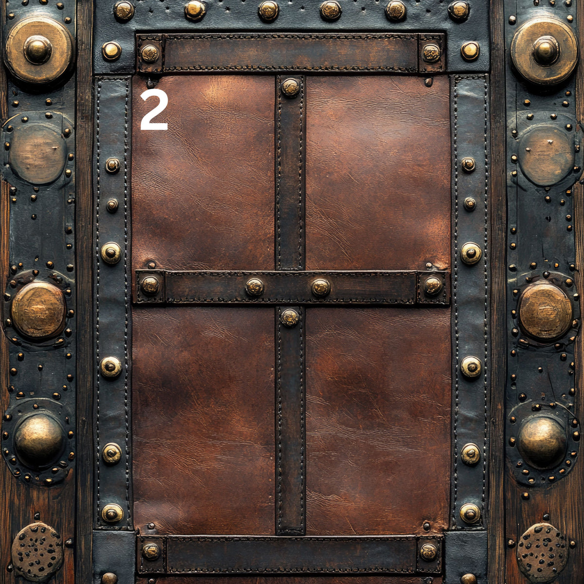 Cowboy Leather Collection 12x12 Vinyl Sheets- 8 Designs Available