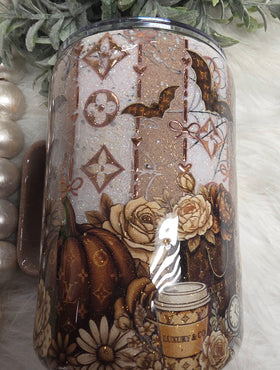 Bougie Ghosts 16oz Coffee Mug Stainless steel finished Tumbler