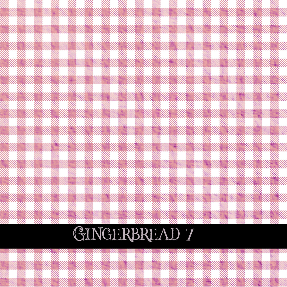 Gingerbread collection- 12x12 vinyl sheets-10 designs available