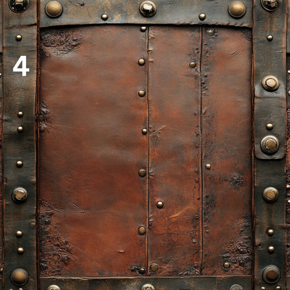 Cowboy Leather Collection 12x12 Vinyl Sheets- 8 Designs Available