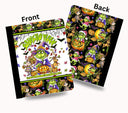 Grinchoween vinyl composition notebook wrap