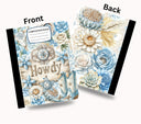 Coastal Cowgirl vinyl composition notebook wrap
