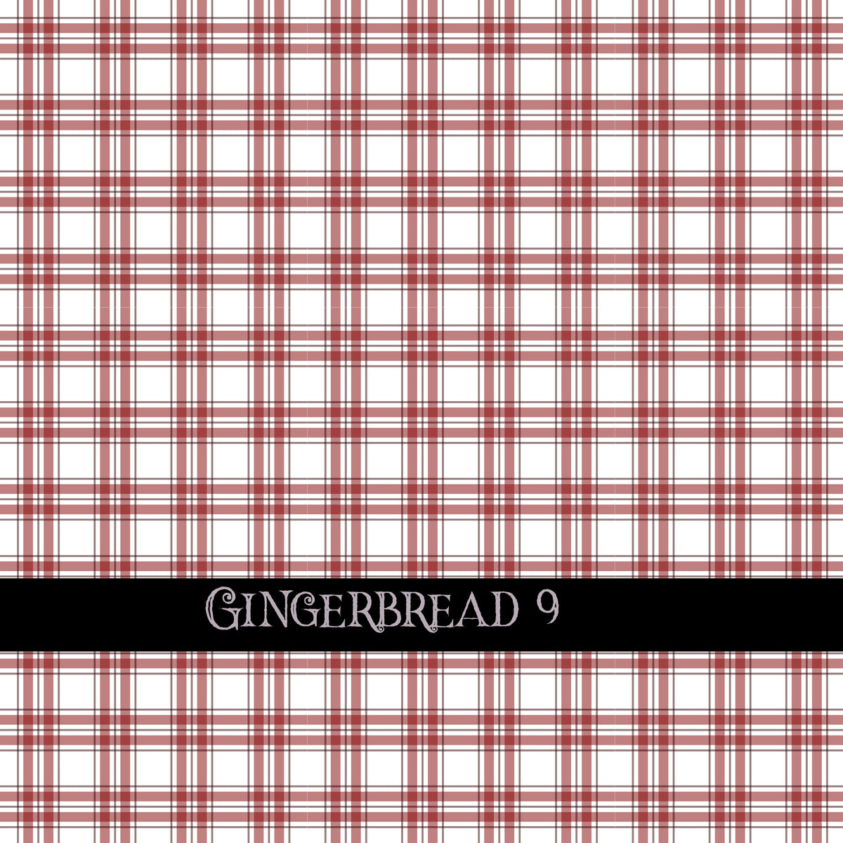 Gingerbread collection- 12x12 vinyl sheets-10 designs available