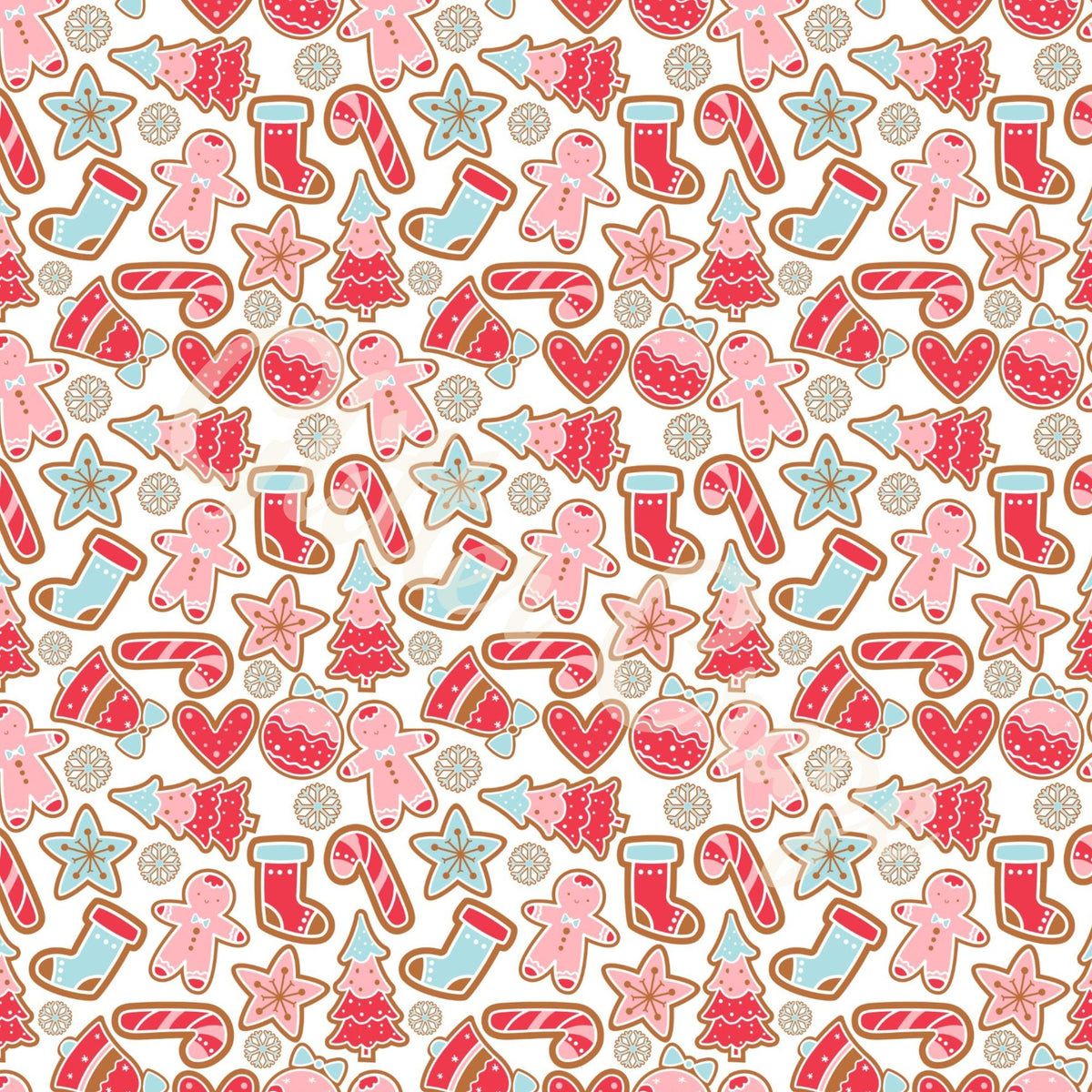 Gingerbread 12x12 Vinyl Sheets- 6 Designs