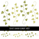 Secret Garden Element UV DTF Decal sheets 12 Sheet Designs to choose from