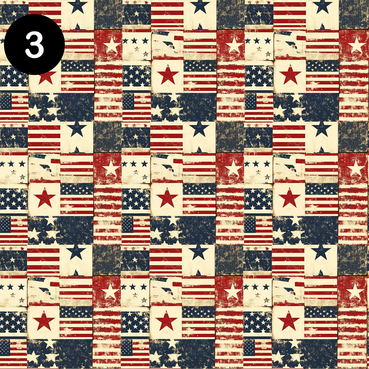 Looking like the 4th of July Collection 12x12 Vinyl Sheets- 8 Designs Available
