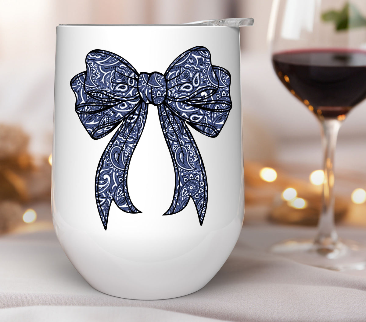 Bandana Coquette Bow Collection UV DTF Decals- 12 Colors