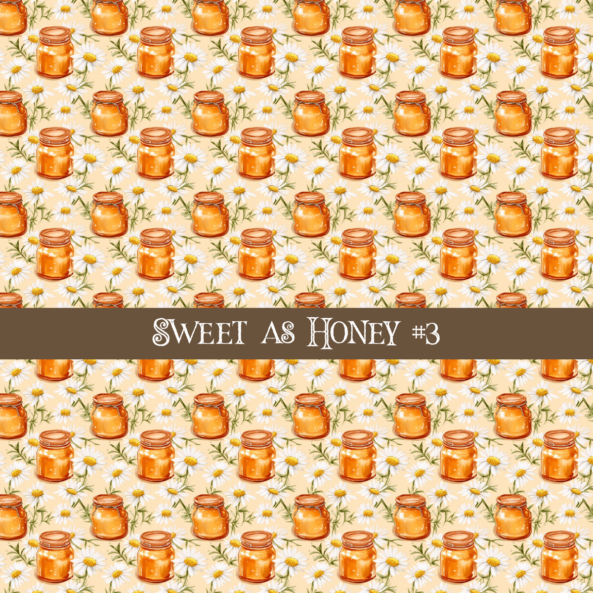 Sweet as Honey - vinyl sheets 10 (Patterns to choose from)