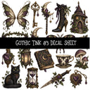 Gothic Tink UV DTF Decal sheets 10 Designs available